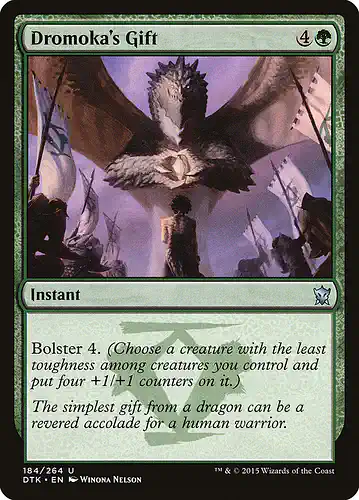 Dromoka's Gift - dtk Spoiler