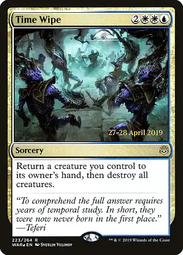 Time Wipe - war Spoiler
