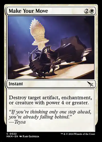 Make Your Move - mkm Spoiler