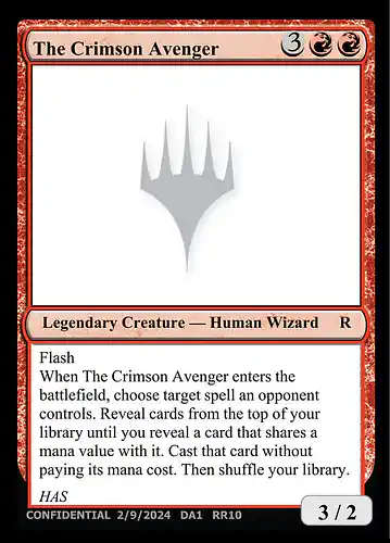 The Crimson Avenger - unk Spoiler