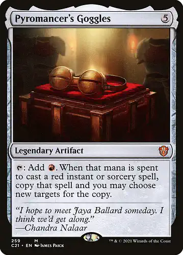 Pyromancer's Goggles - c21 Spoiler