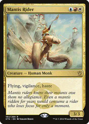 Mantis Rider - ktk Spoiler