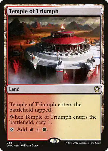 Temple of Triumph - dmc Spoiler