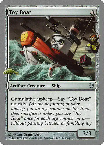 Toy Boat - unh Spoiler