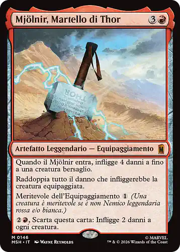 Mjölnir, Hammer of Thor - msh Spoiler