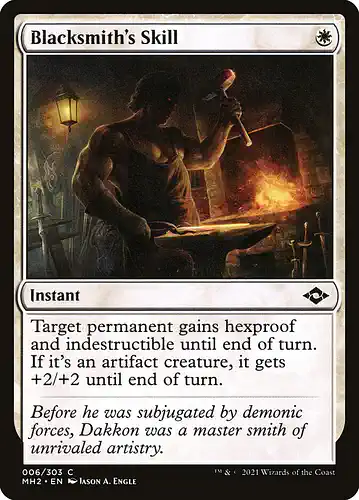 Blacksmith's Skill - mh2 Spoiler