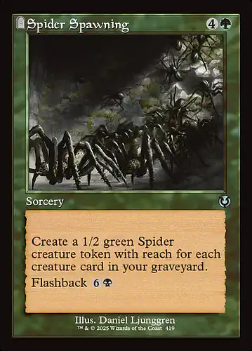 Spider Spawning - inr Spoiler