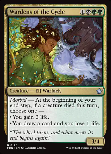 Wardens of the Cycle - fdn Spoiler