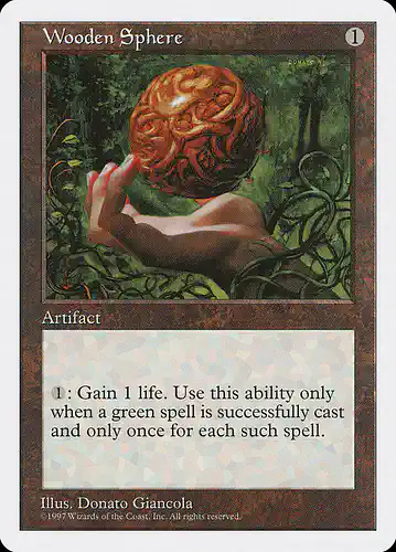 Wooden Sphere - 5ed Spoiler