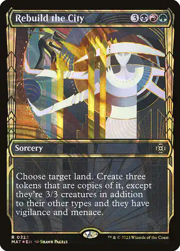 Rebuild the City - mat Spoiler