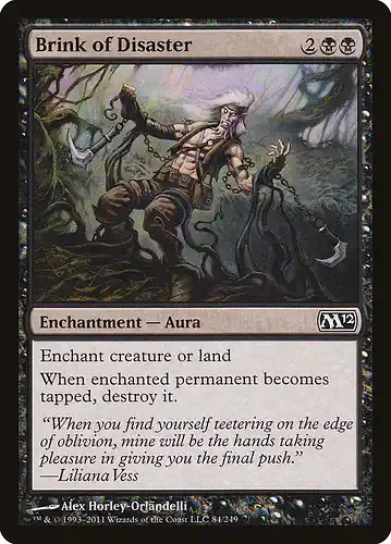 Brink of Disaster - m12 Spoiler