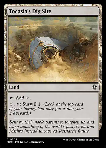 Tocasia's Dig Site - mkc Spoiler