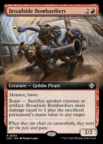 Broadside Bombardiers - lcc Spoiler