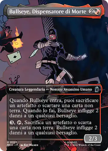 Bullseye, Death Dealer - msh Spoiler
