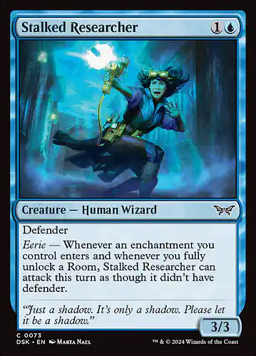 Stalked Researcher - dsk Spoiler