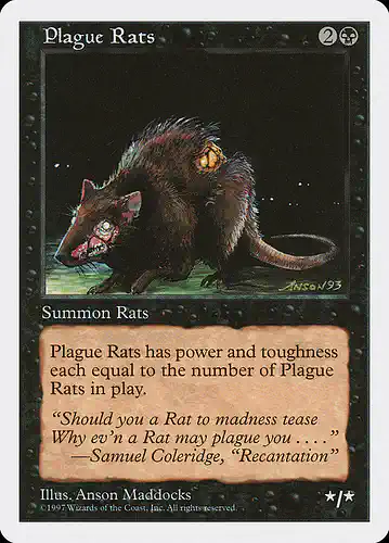 Plague Rats - 5ed Spoiler