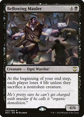 Bellowing Mauler - ncc Spoiler