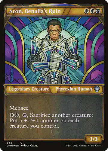 Aron, Benalia's Ruin - dmu Spoiler