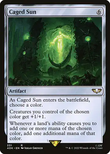 Caged Sun - 40k Spoiler