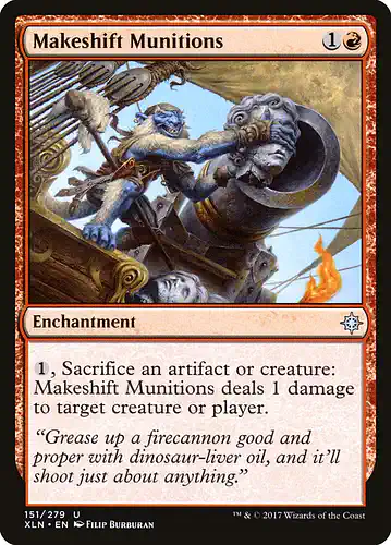 Makeshift Munitions - xln Spoiler