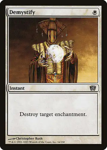 Demystify - 8ed Spoiler