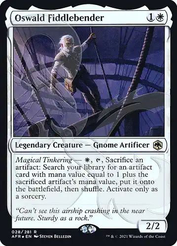 Oswald Fiddlebender - afr Spoiler