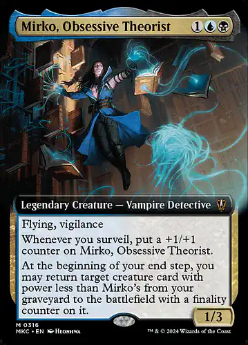 Mirko, Obsessive Theorist - mkc Spoiler