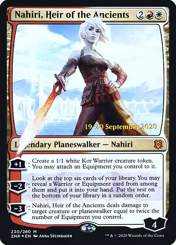 Nahiri, Heir of the Ancients - znr Spoiler