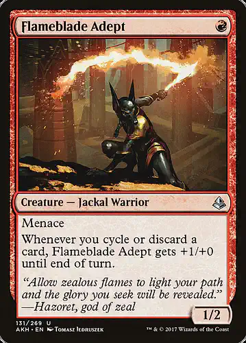 Flameblade Adept - akh Spoiler