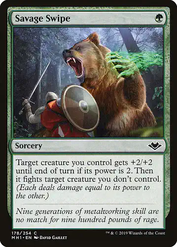 Savage Swipe - mh1 Spoiler