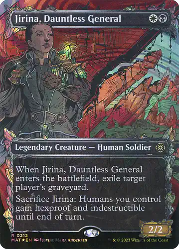 Jirina, Dauntless General - mat Spoiler
