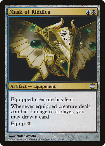 Mask of Riddles - arb Spoiler