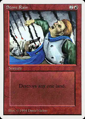Stone Rain - sum Spoiler