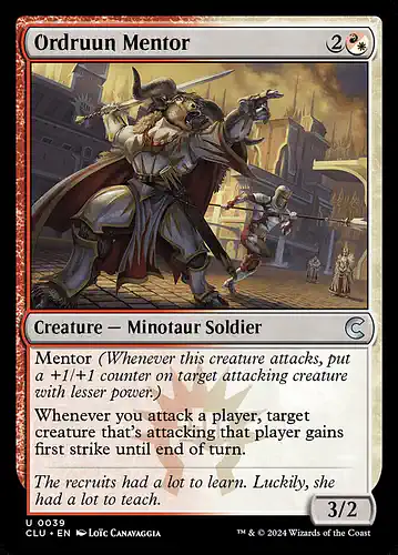 Ordruun Mentor - clu Spoiler