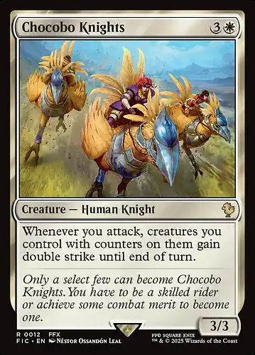Chocobo Knights - fic Spoiler