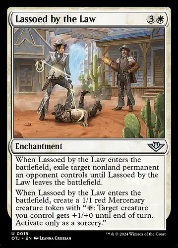 Lassoed by the Law - otj Spoiler