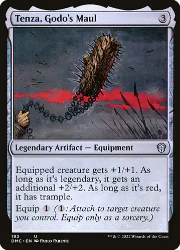 Tenza, Godo's Maul - dmc Spoiler