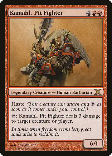 Kamahl, Pit Fighter - 10e Spoiler