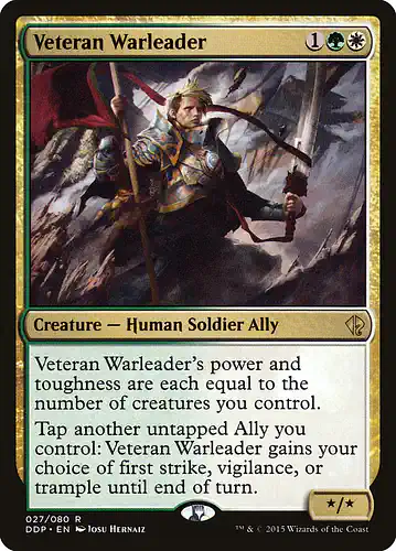 Veteran Warleader - ddp Spoiler