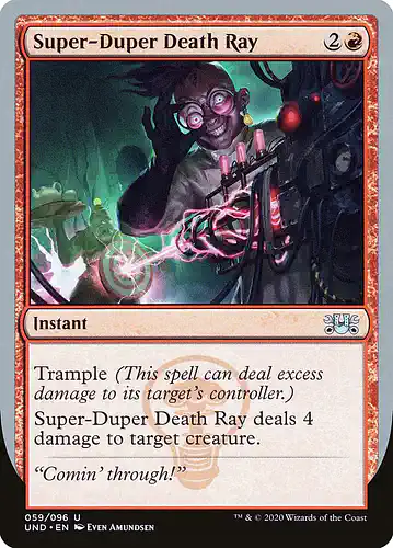 Super-Duper Death Ray - und Spoiler