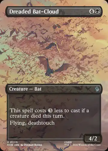 Dreaded Bat-Cloud - hob Spoiler