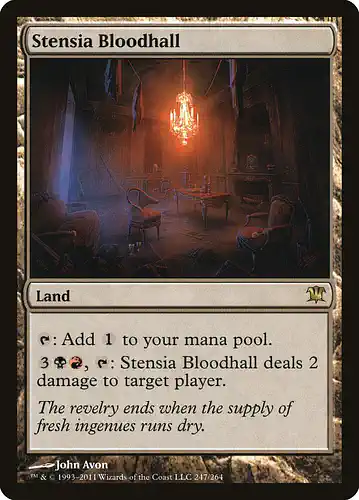 Stensia Bloodhall - isd Spoiler