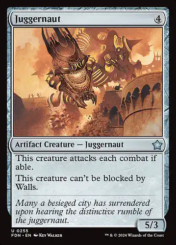 Juggernaut - fdn Spoiler