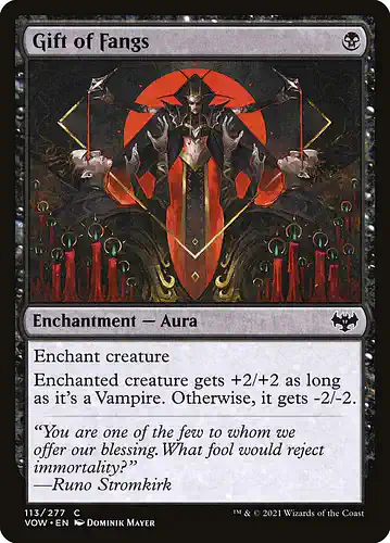 Gift of Fangs - vow Spoiler