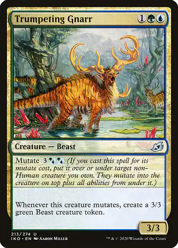Trumpeting Gnarr - iko Spoiler