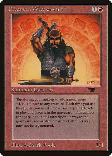 Dwarven Weaponsmith - atq Spoiler