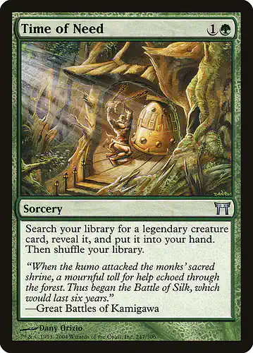 Time of Need - chk Spoiler