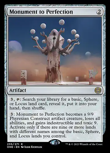 Monument to Perfection - one Spoiler