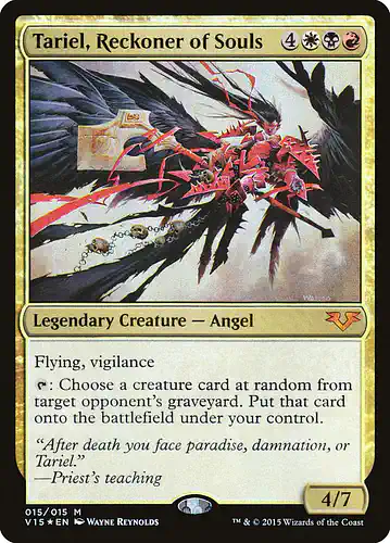 Tariel, Reckoner of Souls - v15 Spoiler