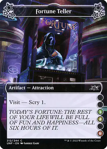 Fortune Teller - unf Spoiler